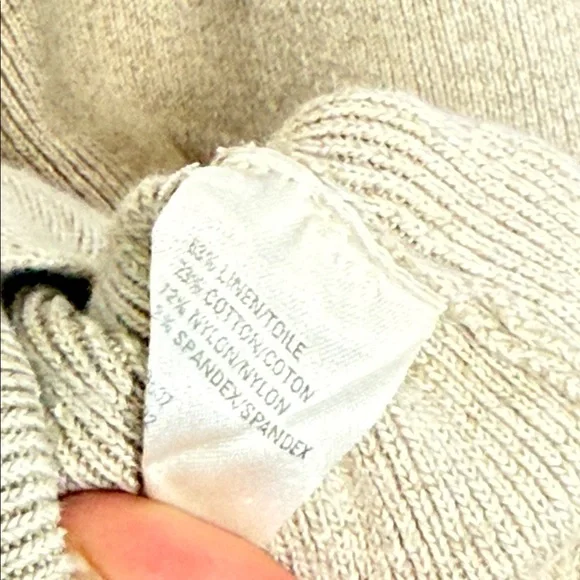 Isda & Co Vintage Tan Wide Strap Tank Linen Tan Women's Small - Picture 4 of 4